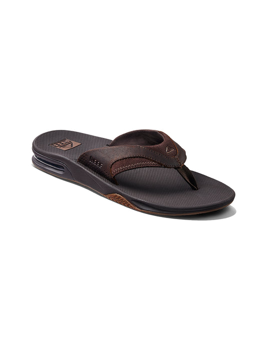 Reef Leather Fanning Leather Sandals