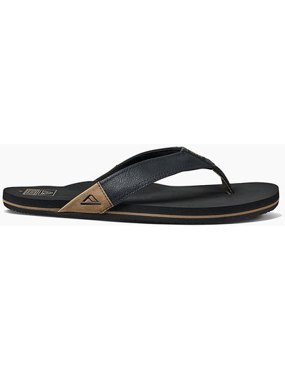 Reef Newport Flip Flops in Black