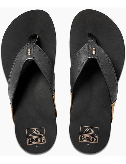 Reef Newport Flip Flops in Black