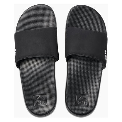 Reef One Slide Sliders in Black