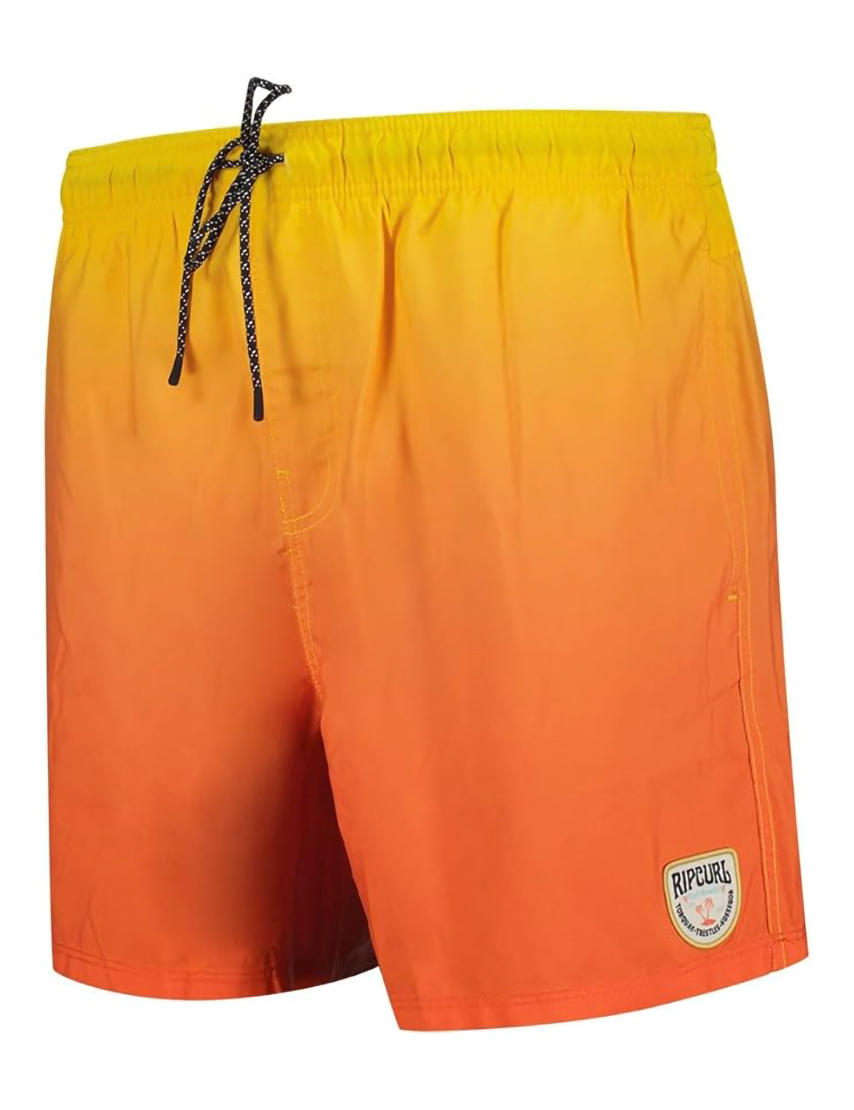 Rip Curl Alcion Volley Elasticated Boardshorts in Mandarin Red