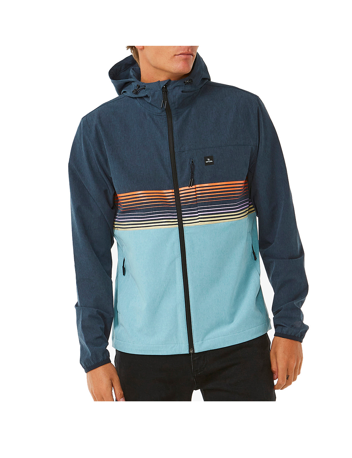 Straight Rip Jacket Rip Curl Anti Series Elite Jacket in Washed Navy - Jackets For Men ...