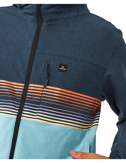 Rip Curl Anti Series Elite Jacket in Washed Navy