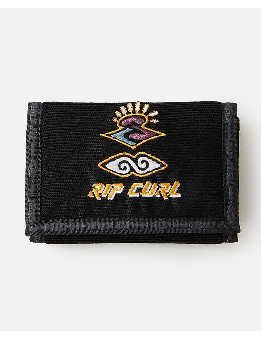 Rip Curl Archive Cord Polyester Wallet in Black