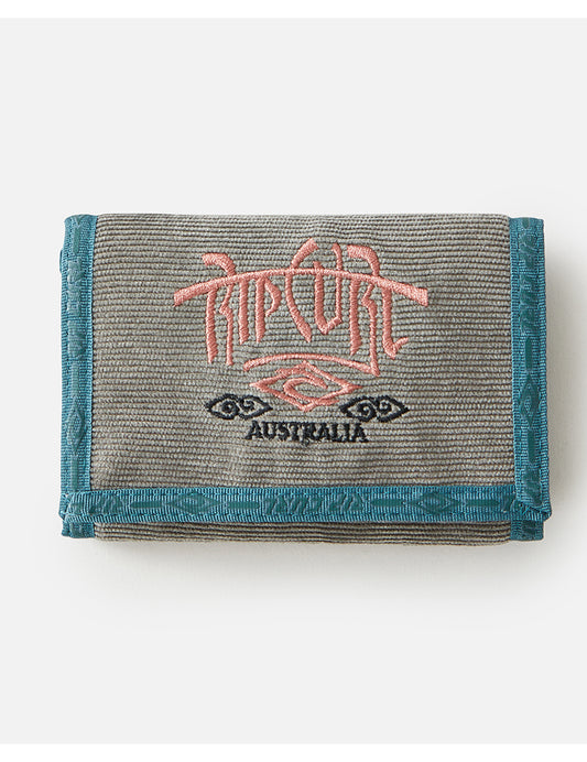 Rip Curl Archive Cord Polyester Wallet in Stone