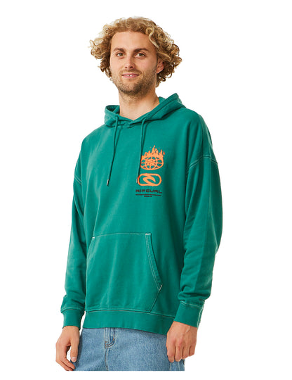 Rip Curl Archive Hood Pullover Hoody in Goblin