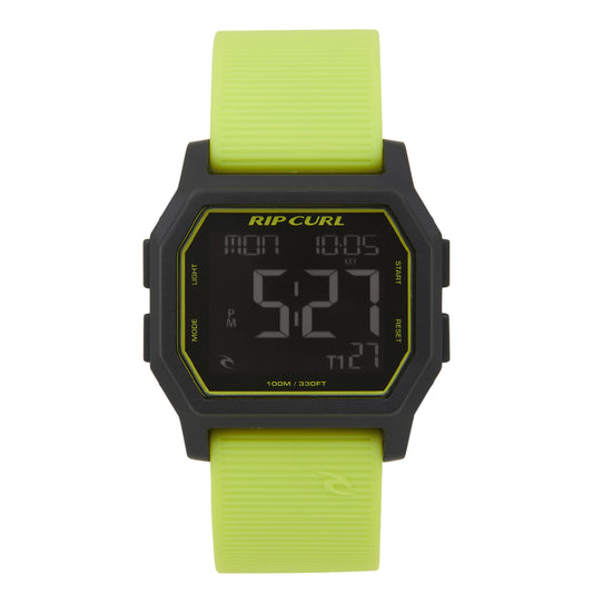 Rip Curl Atom Digital Watch in Sunny Lime