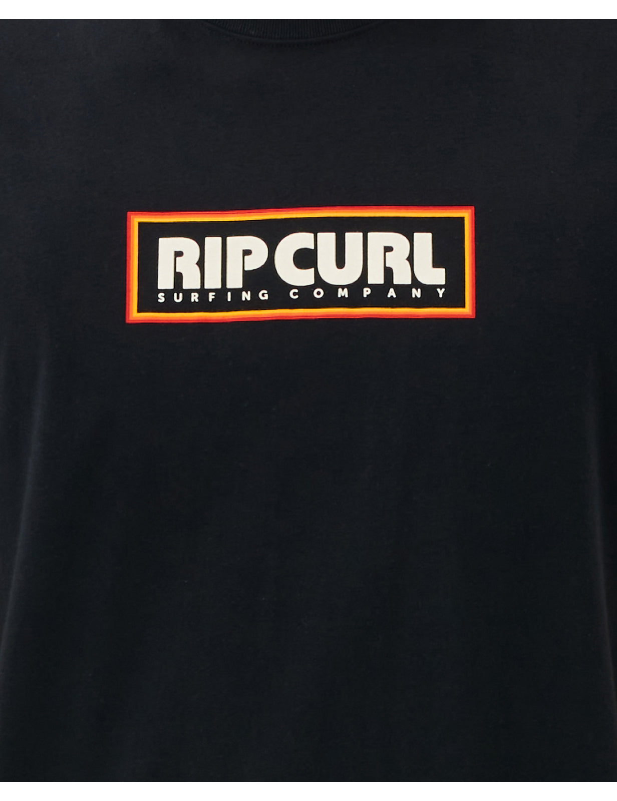 Rip Curl – Big Mumma Icon – Kurzärmliges T-Shirt in Schwarz