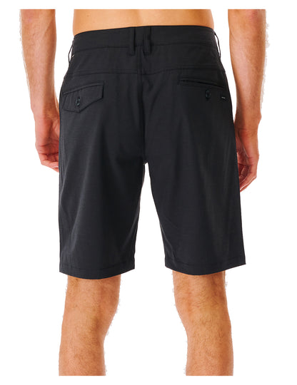 Rip Curl Boardwalk Phase Nineteen Chino Shorts in Black