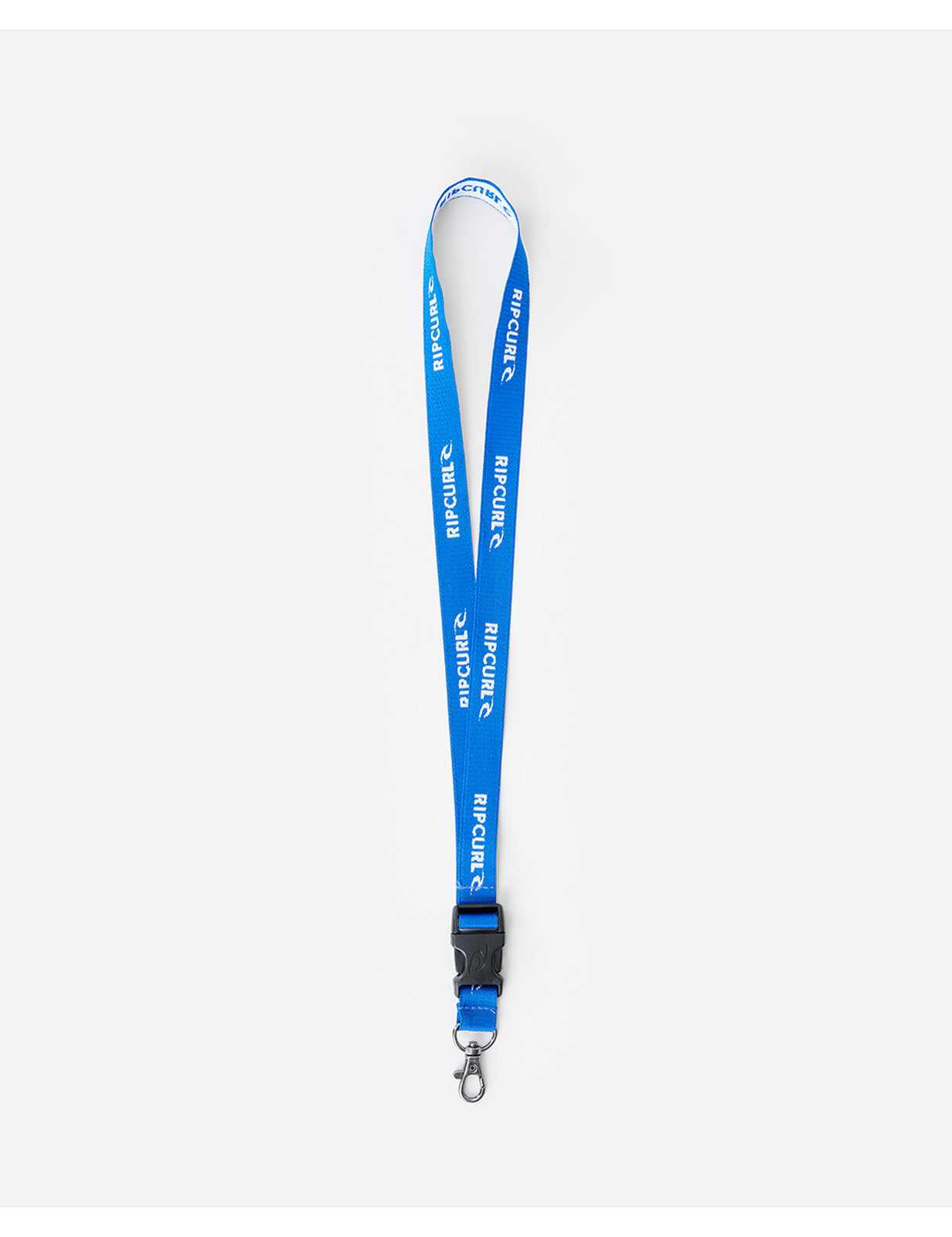 Rip Curl Brand Logo Surf Lanyard in Electric Cobalt