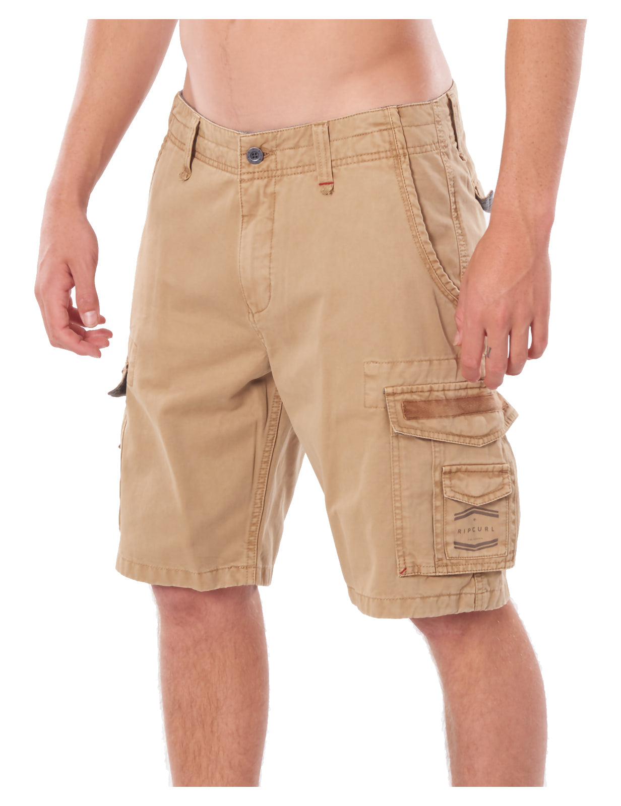 Rip Curl Classic Surf Trail Cargo Shorts in Khaki