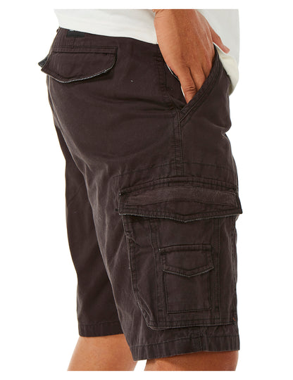 Rip Curl Classic Surf Trail Cargo Shorts in Washed Black