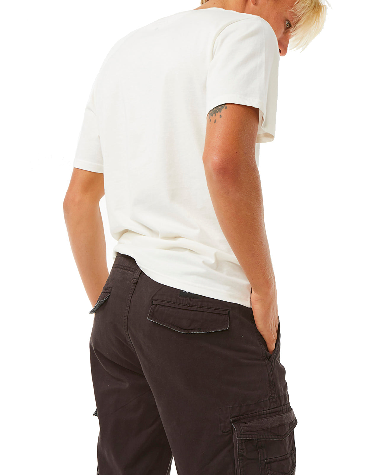 Rip Curl Classic Surf Trail Cargo Shorts in Washed Black