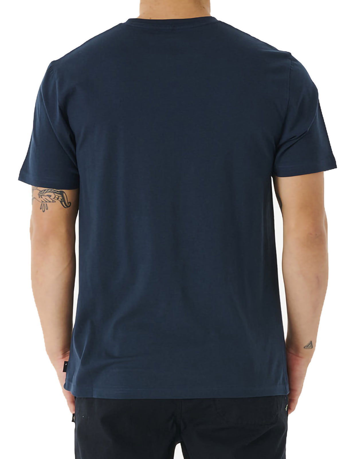 Rip Curl Corp Icon Short Sleeve T-Shirt in Dark Navy