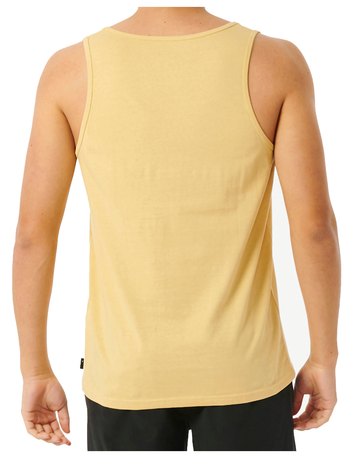 Rip Curl Corp Icon Sleeveless T-Shirt in Washed Yellow