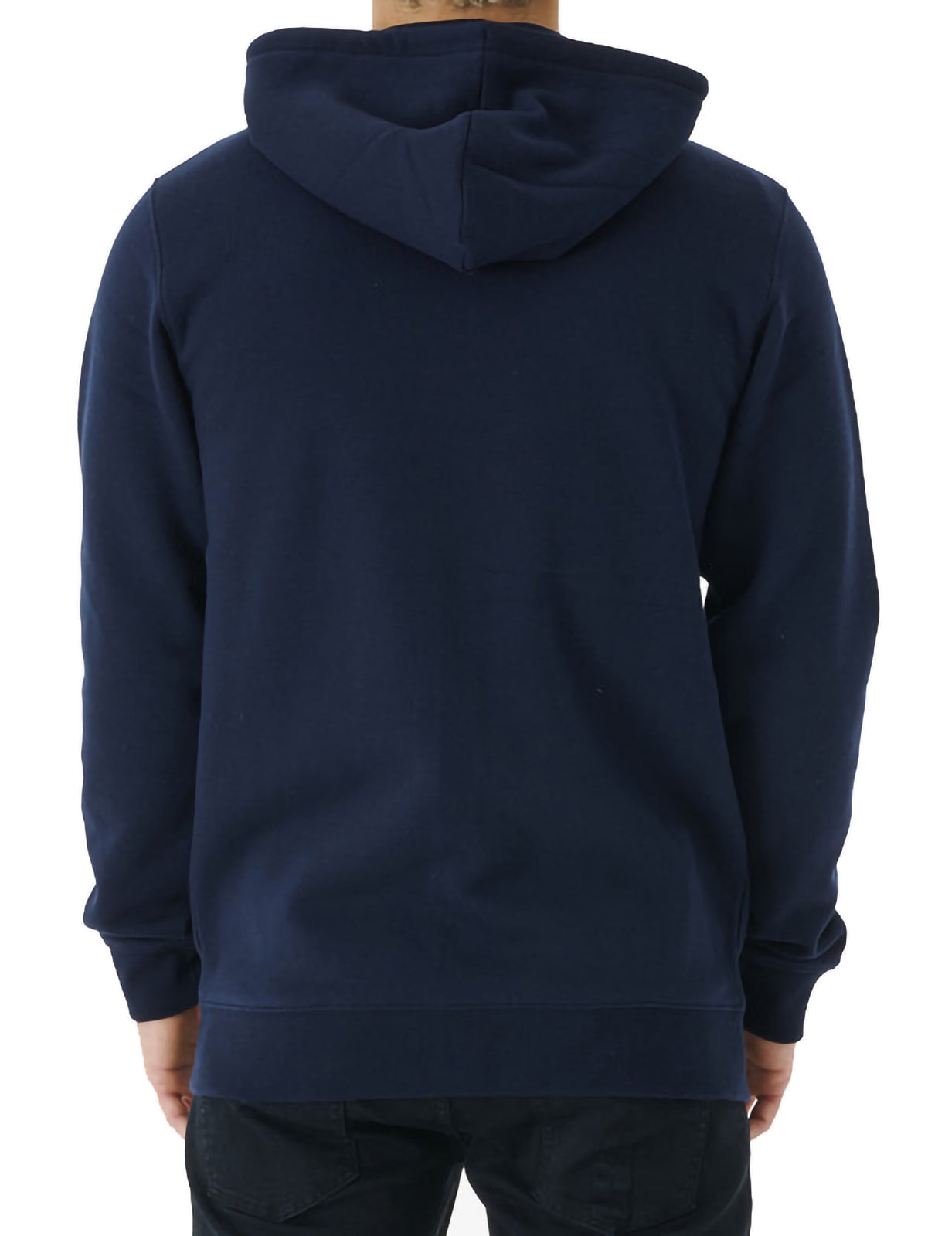 Rip Curl Corp Icon Zipped Hoody in Navy