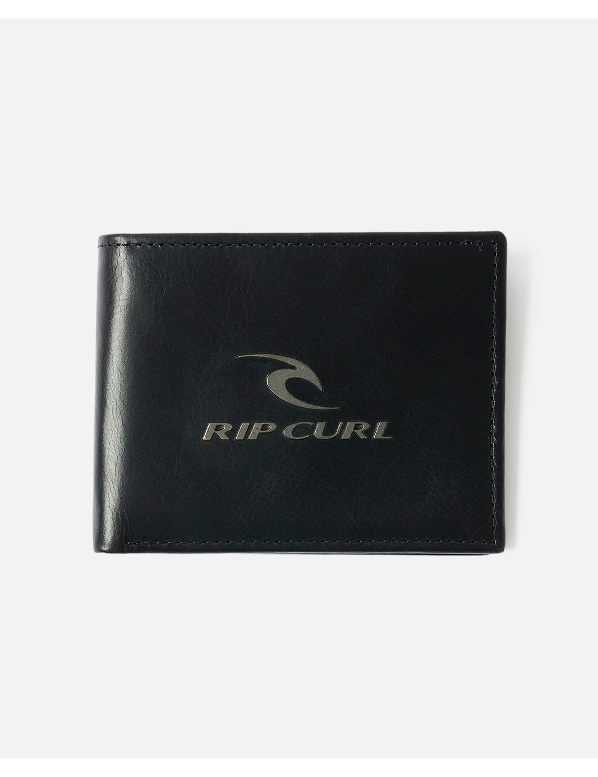 Rip Curl Corpowatu RFID 2 In 1 Leather Wallet in Black