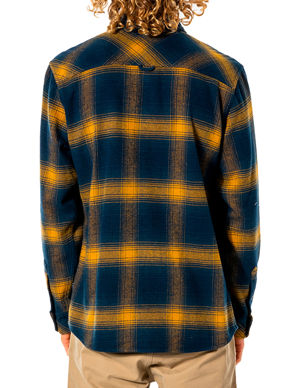 Rip Curl Count Long Sleeve Shirt in Gold