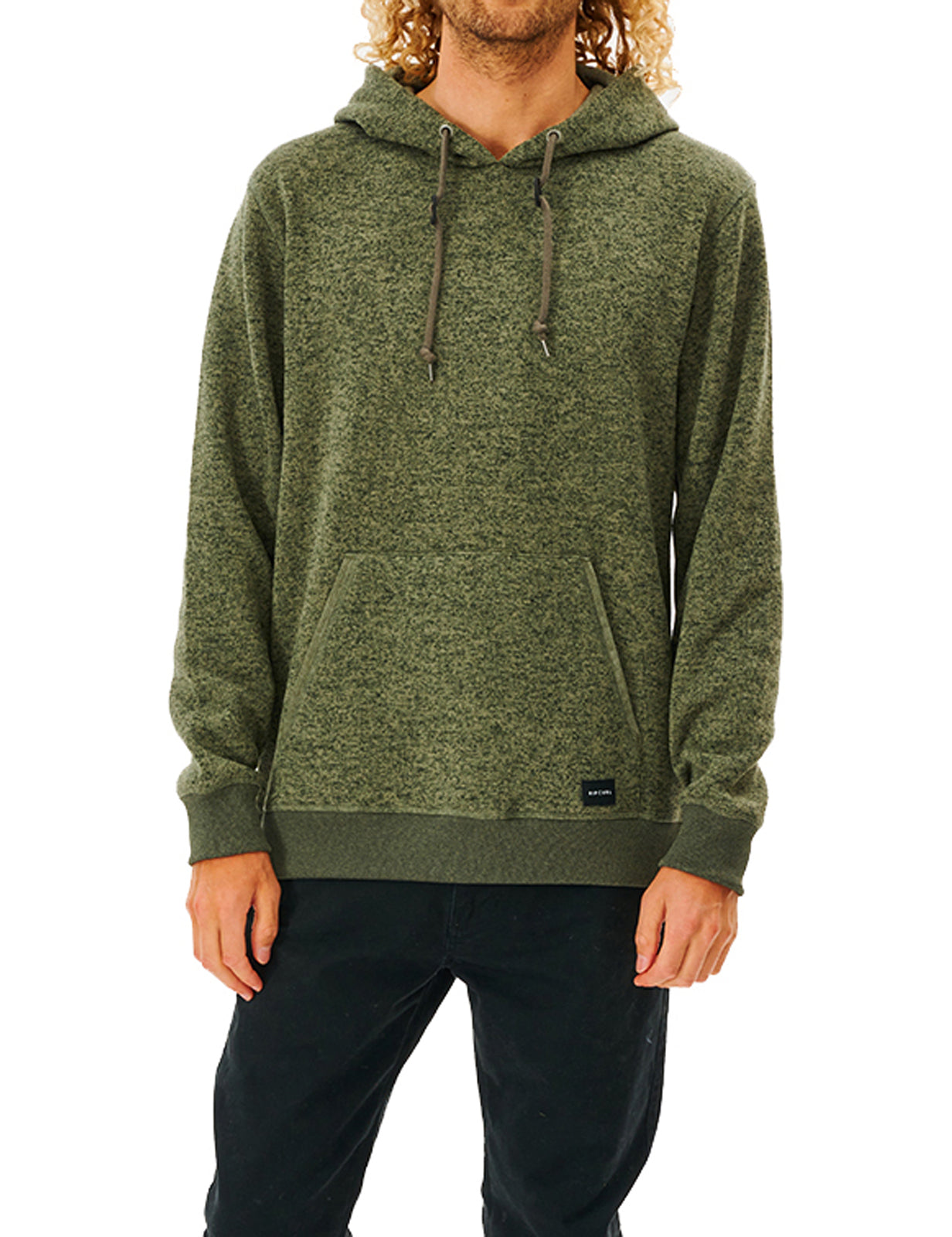 Rip Curl Crescent Pullover Hoody in Dark Olive