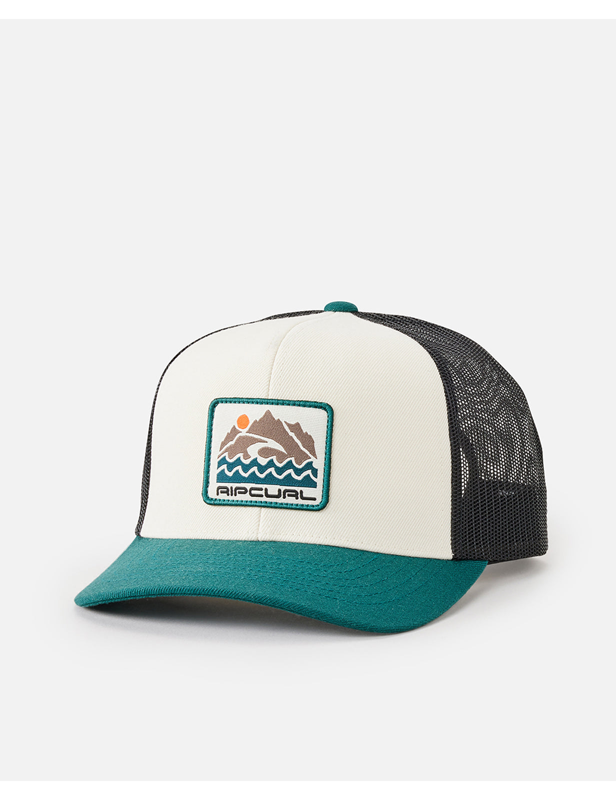 Rip Curl Custom Curve Curved Peak Cap in Trekking Green