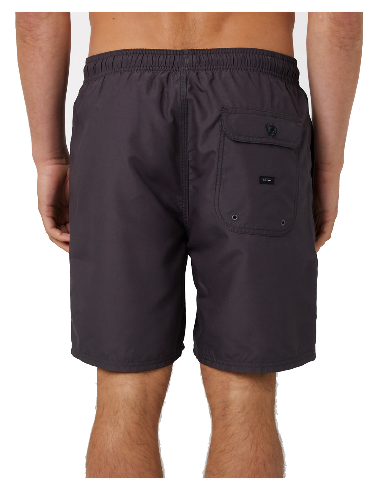 Rip Curl Easy Living Volley Elasticated Boardshorts in Black