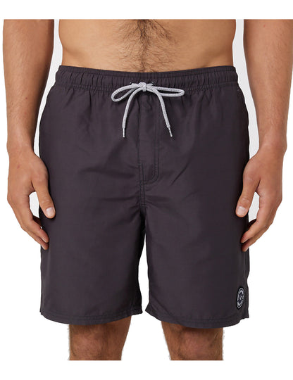 Rip Curl Easy Living Volley Elasticated Boardshorts in Black