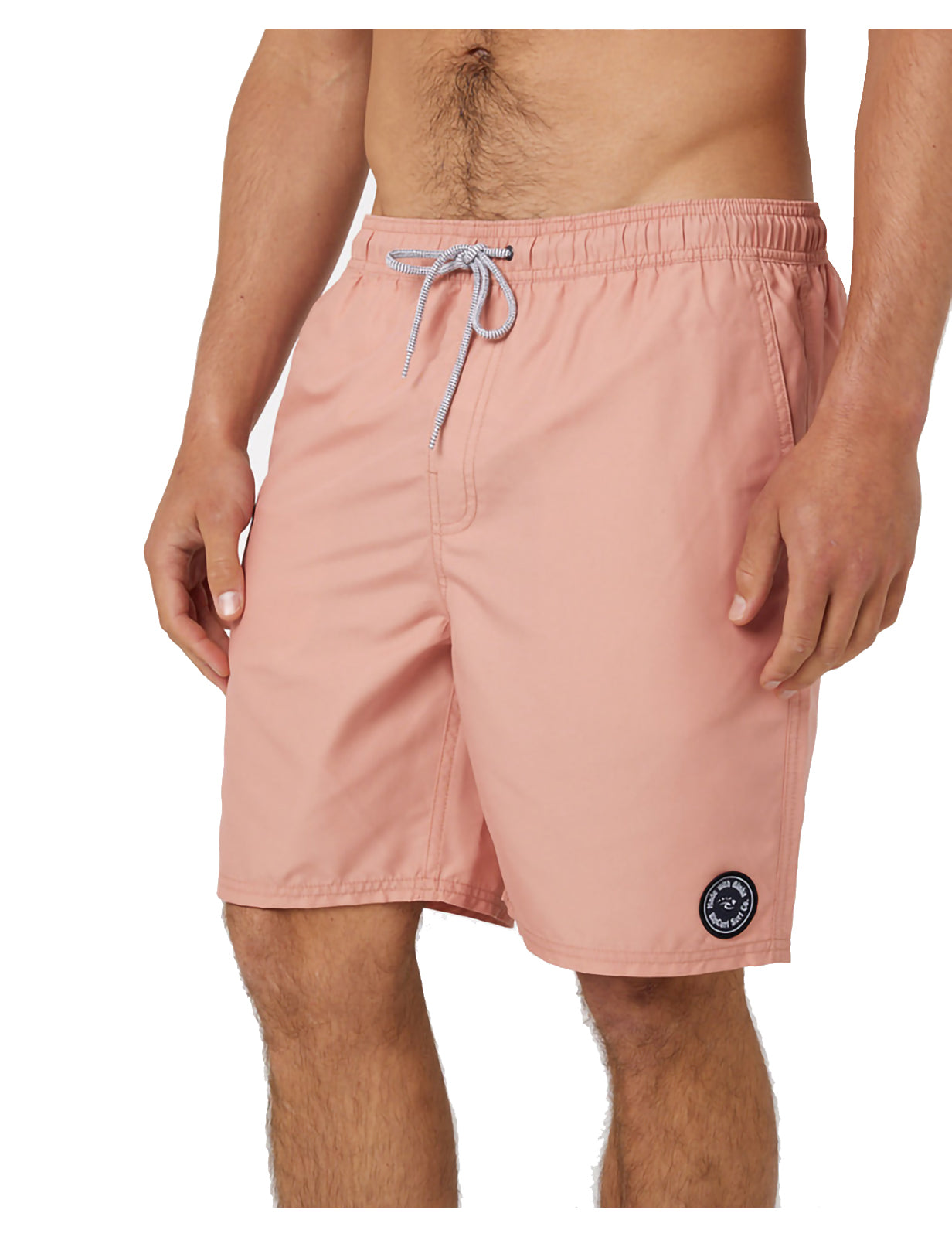 Rip Curl Easy Living Volley Elasticated Boardshorts in Dusty Rose