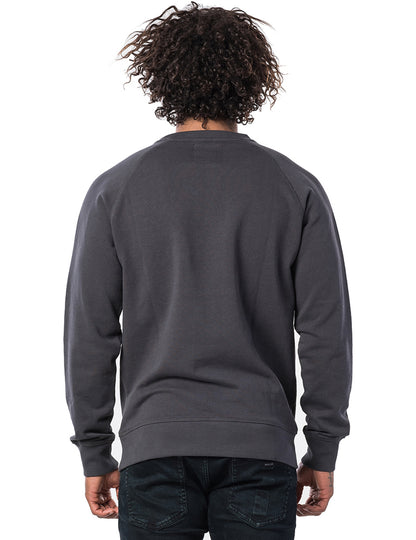 Rip Curl Eco Craft Sweatshirt in Washed Black