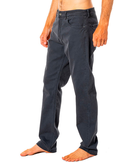 Rip Curl Epic 5 Pocket Trousers in Black