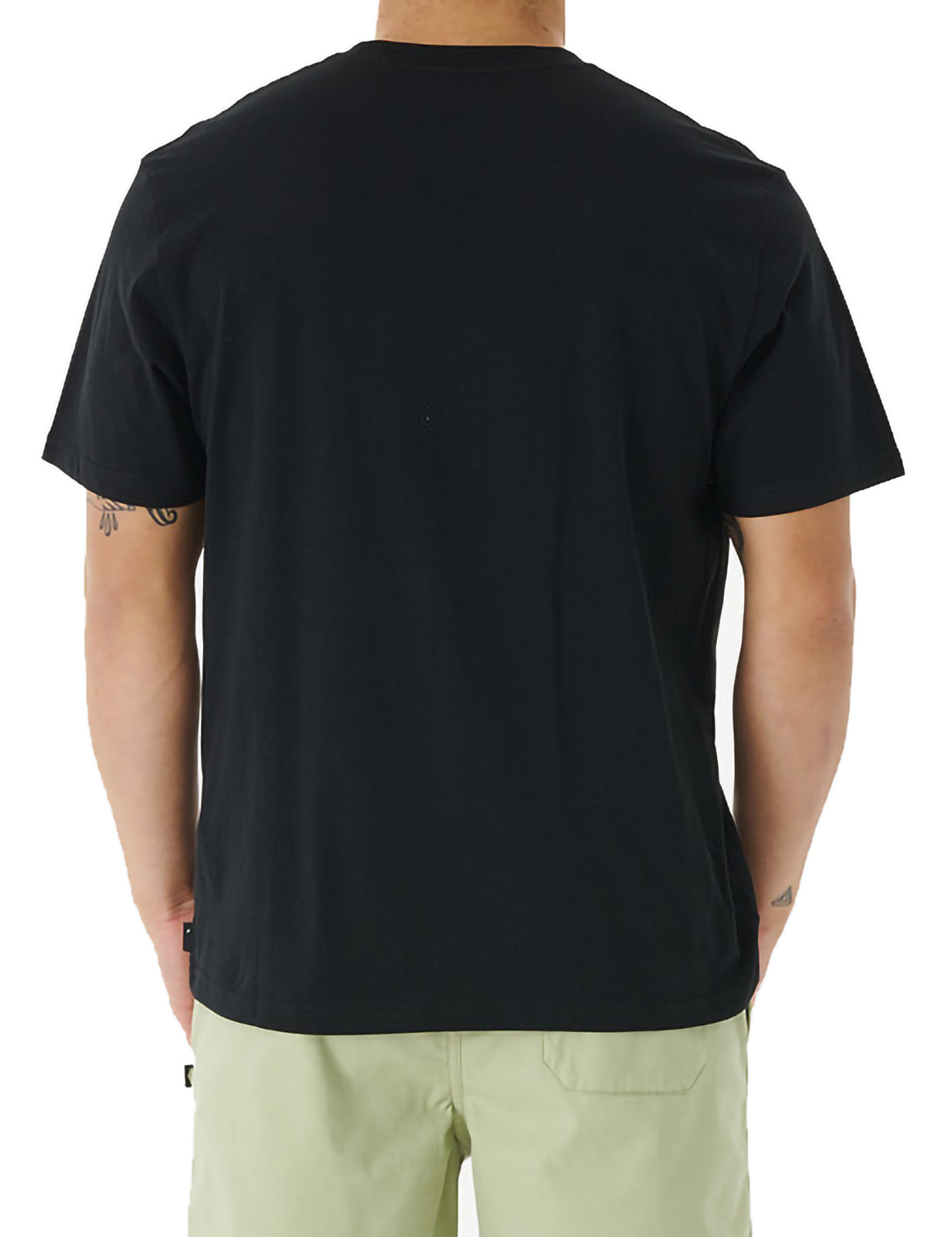 Rip Curl Fill Me Up Short Sleeve T-Shirt in Black