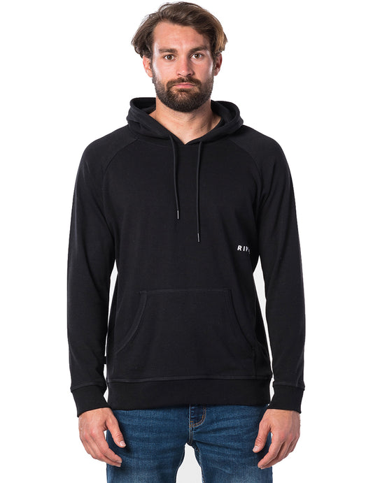 Rip Curl Font Pullover Hoody in Black