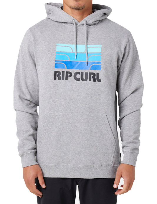 Rip Curl Hey Muma Pullover Hoody in Grey Marle