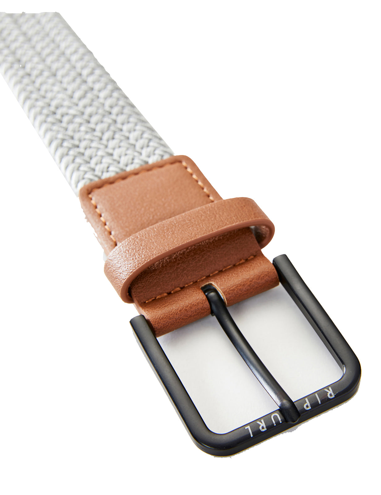 Rip Curl Hope Rope Webbing Belt in Grey