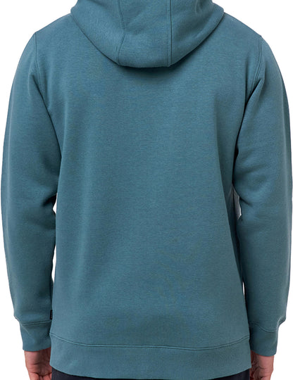 Rip Curl Horizion Zipped Hoody in Muted Green