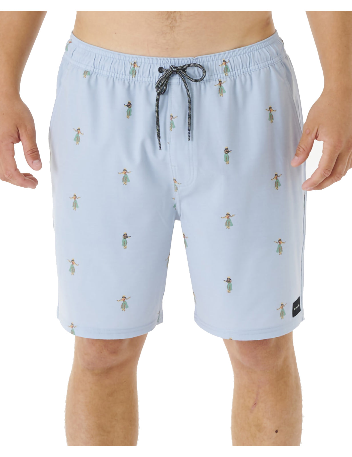 Rip Curl Hula Breach Volley Elasticated Boardshorts in Yucca