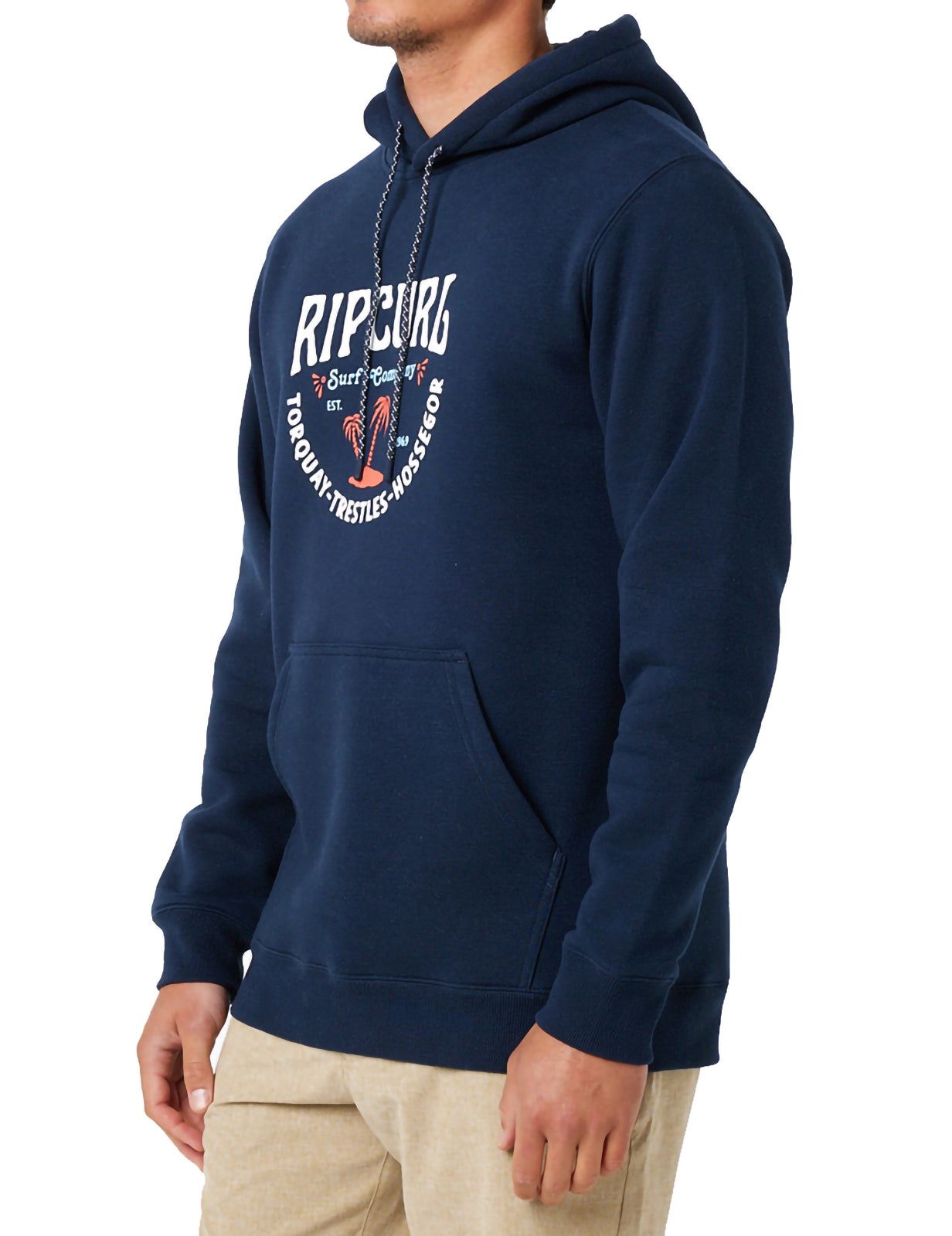 Rip Curl Les Esta Pullover Hoody in Dark Navy