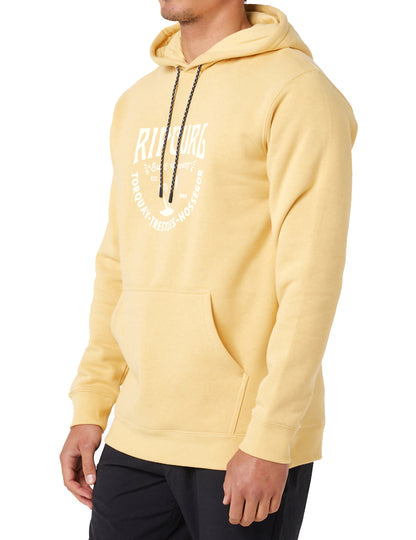 Rip Curl Les Esta Pullover Hoody in Washed Yellow