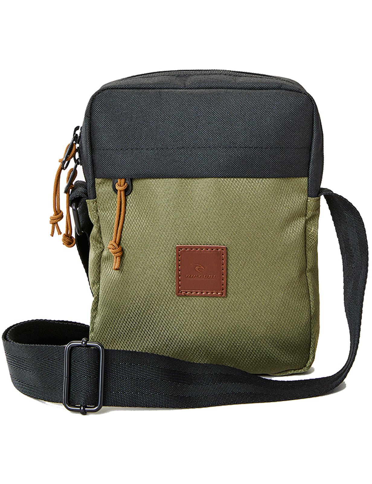 Rip Curl No Idea Pouch Overland Cross Body Bag in Olive