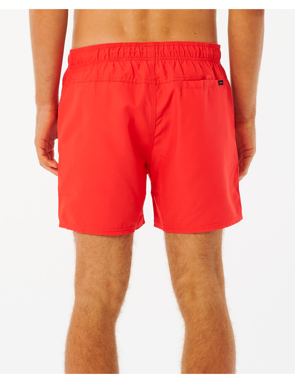 Rip Curl Offset Volley Elasticated Boardshorts in Red