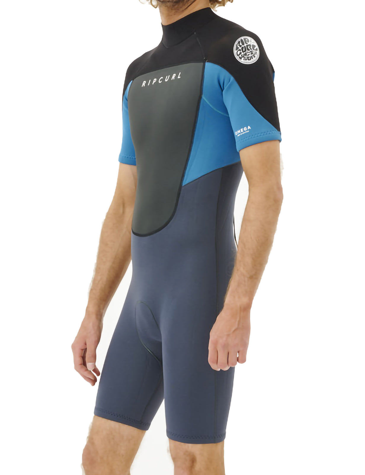 Rip Curl Omega 2mm Back Zip Spring Wetsuit in Blue