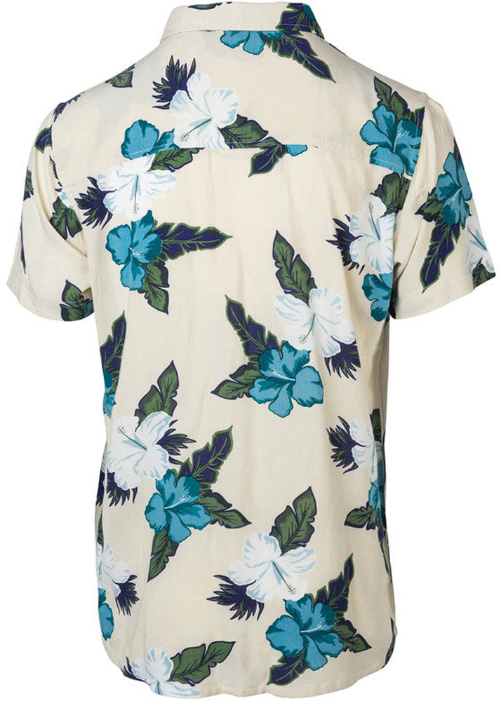 Rip Curl On Board Short Sleeve Shirt in Tofu