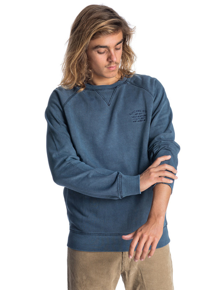 Rip Curl Organic Sweatshirt in Dark Blue