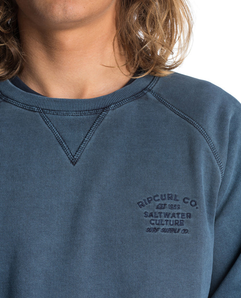 Rip Curl Organic Sweatshirt in Dark Blue