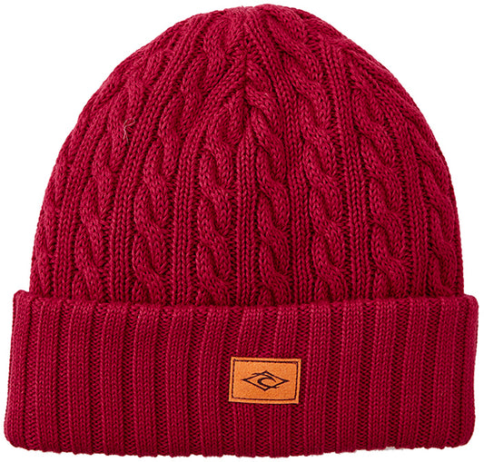 Rip Curl Original Surfers Reg Beanie in Red Dirt