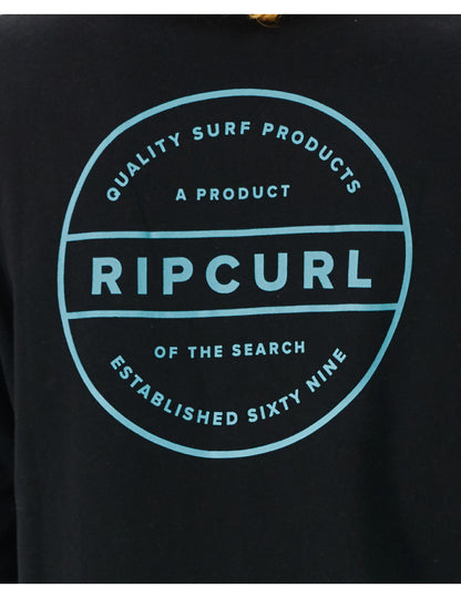 Rip Curl Re Entry Crew Sweatshirt in Black