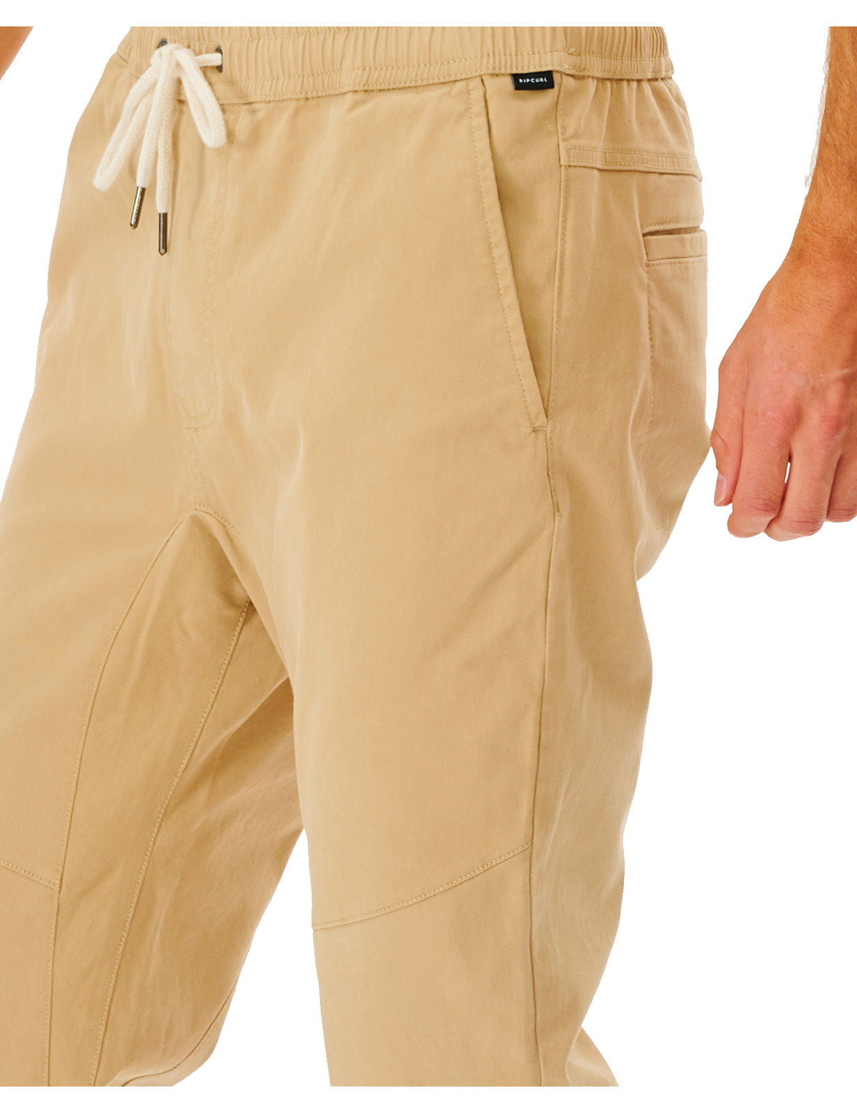 Rip Curl Re Entry Jogger Trousers in Khaki