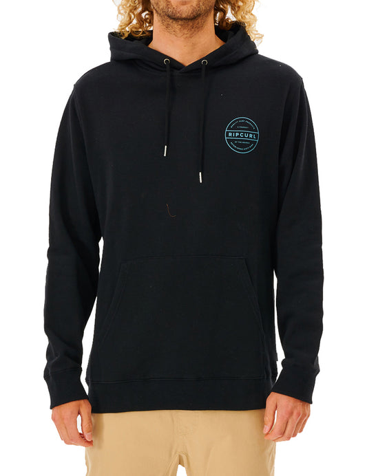 Rip Curl Re Entry Pullover Hoody in Black