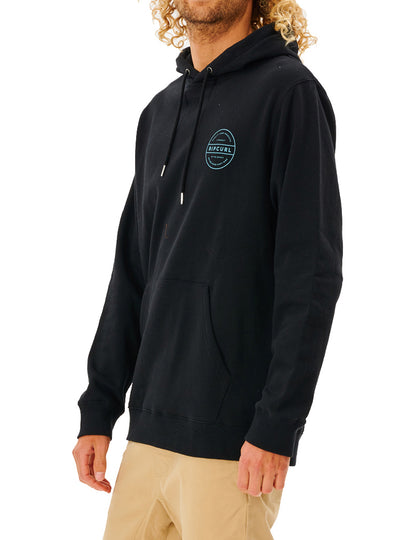 Rip Curl Re Entry Pullover Hoody in Black