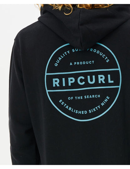 Rip Curl Re Entry Pullover Hoody in Black