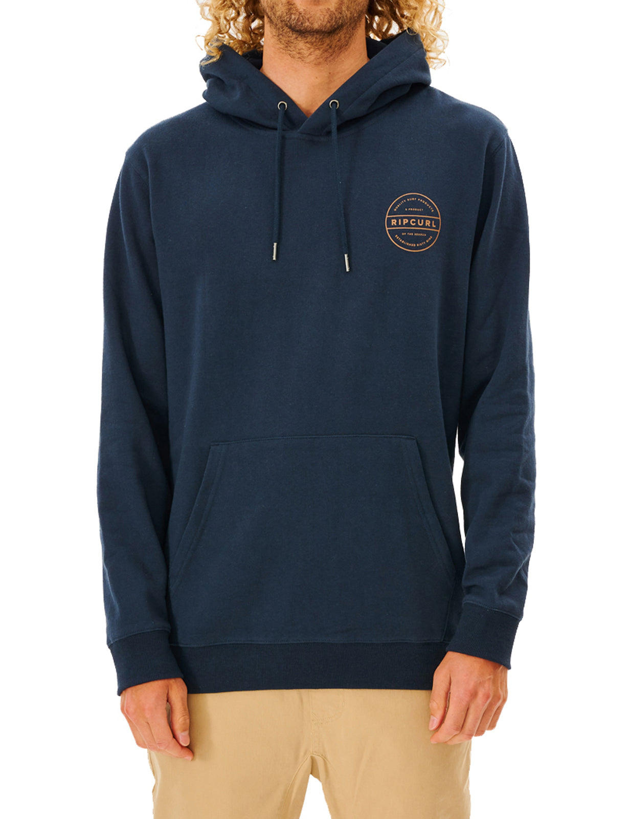 Rip Curl Re Entry Pullover Hoody in Dark Navy